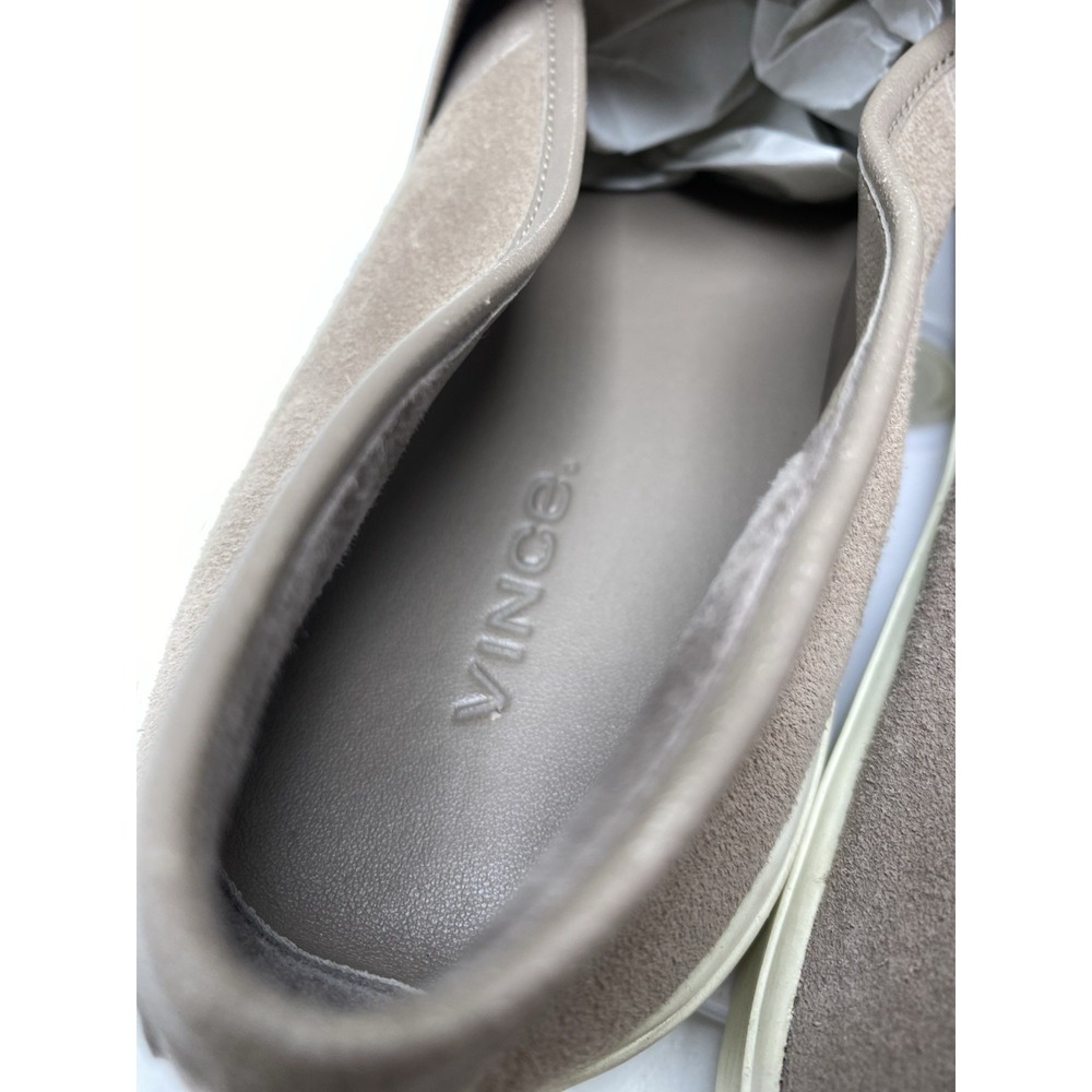 Vince. Shoes Women Size 8.5 Haggai Gray Suede Casual Slip On 4010 - Picture 10 of 14